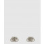 발렌시아가 Bb Xs 스터드 귀걸이 실버 624203