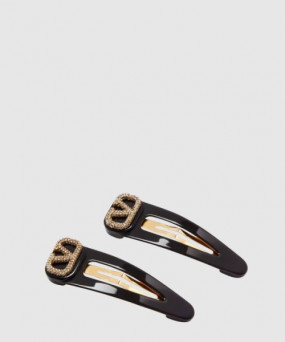 발렌티노 수지 헤어 클립