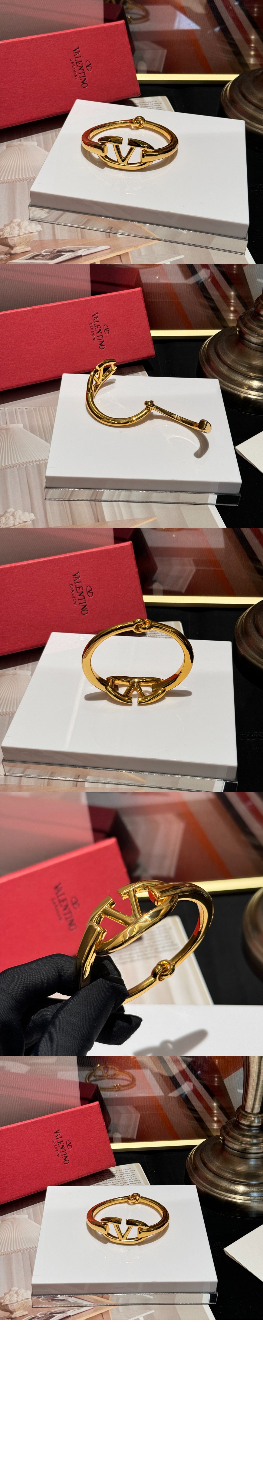 발렌티노 브이로고 시그니처 팔찌