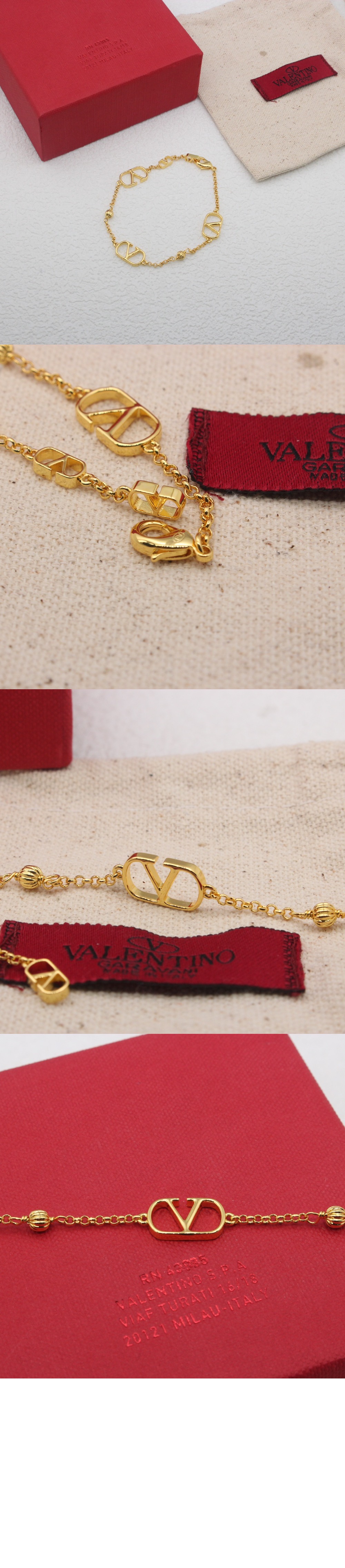 발렌티노 메탈 브레이슬릿