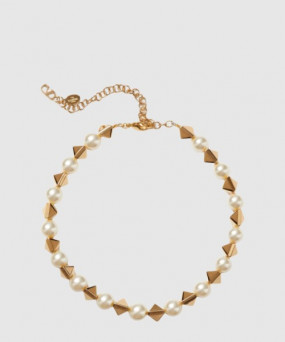 발렌티노 진주 네크리스