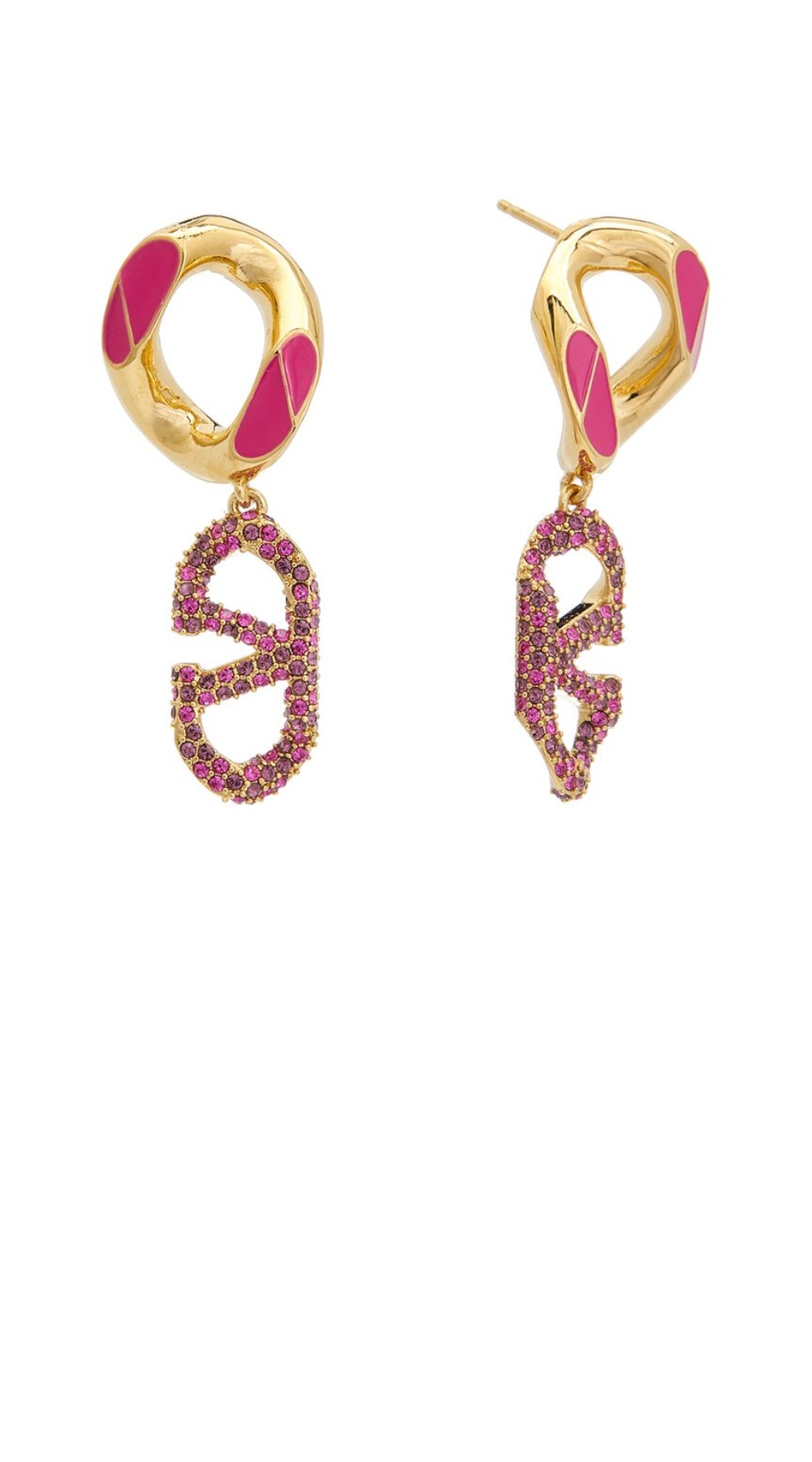 발렌티노 금속 이어링