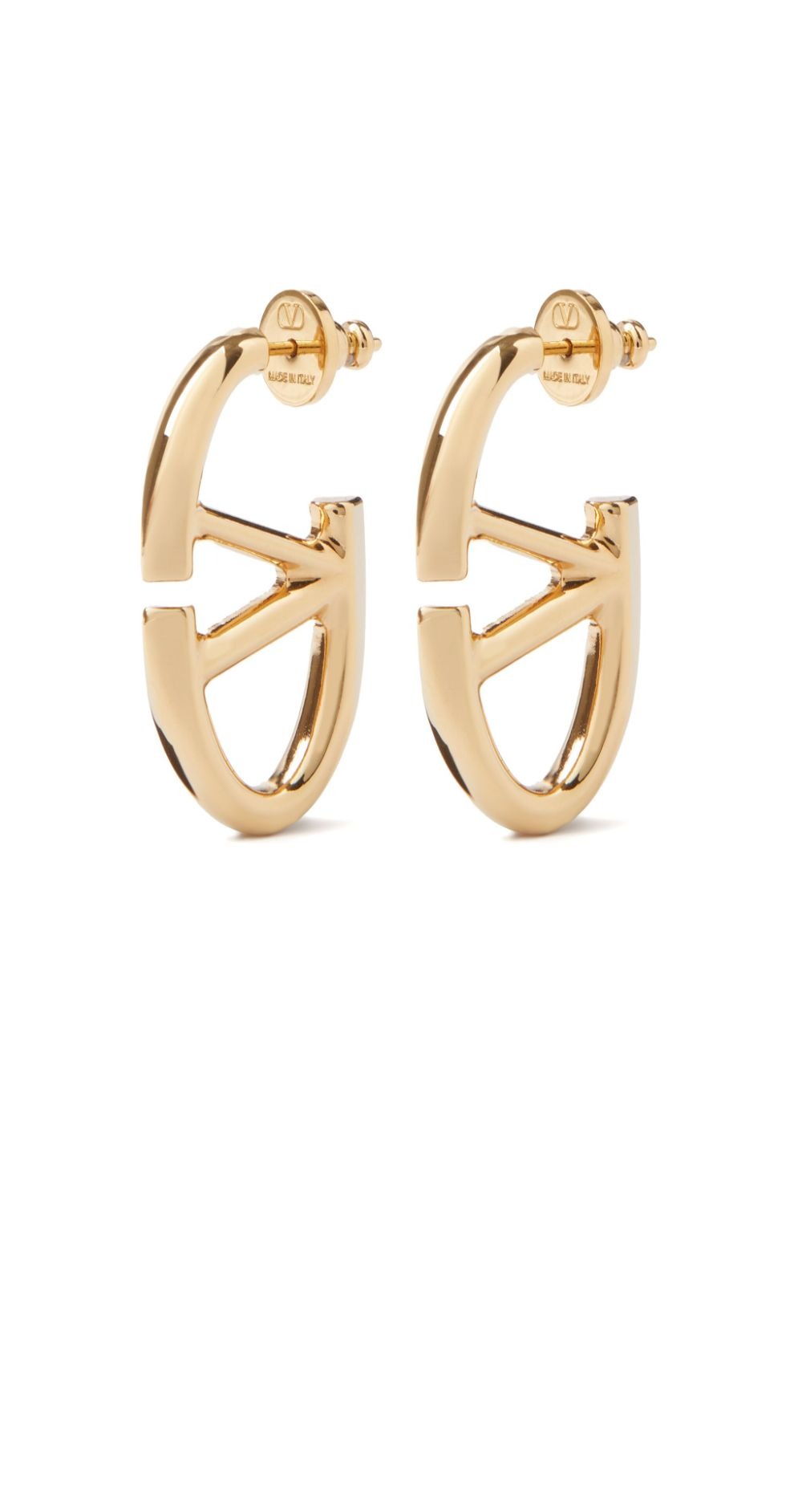 발렌티노 브이로고 드롭 이어링