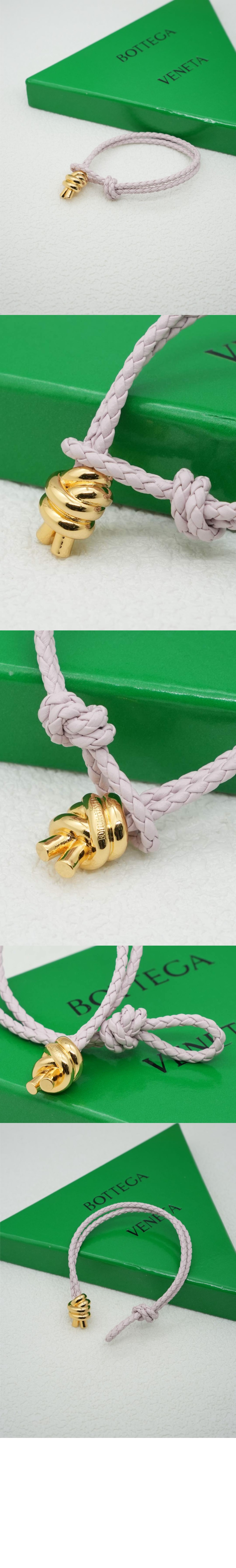 보테가베네타 놋 가죽 브레이슬릿 815938