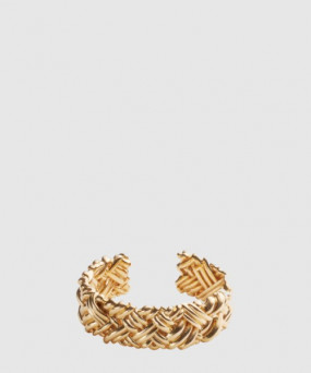 보테가베네타 라지 인트레치오 커프스 브레이슬릿 796381