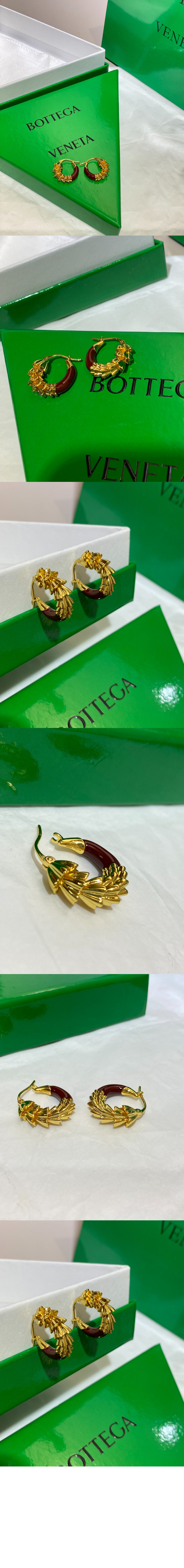 보테가베네타 드래곤 후프 이어링 775011
