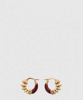 보테가베네타 드래곤 후프 이어링 775011