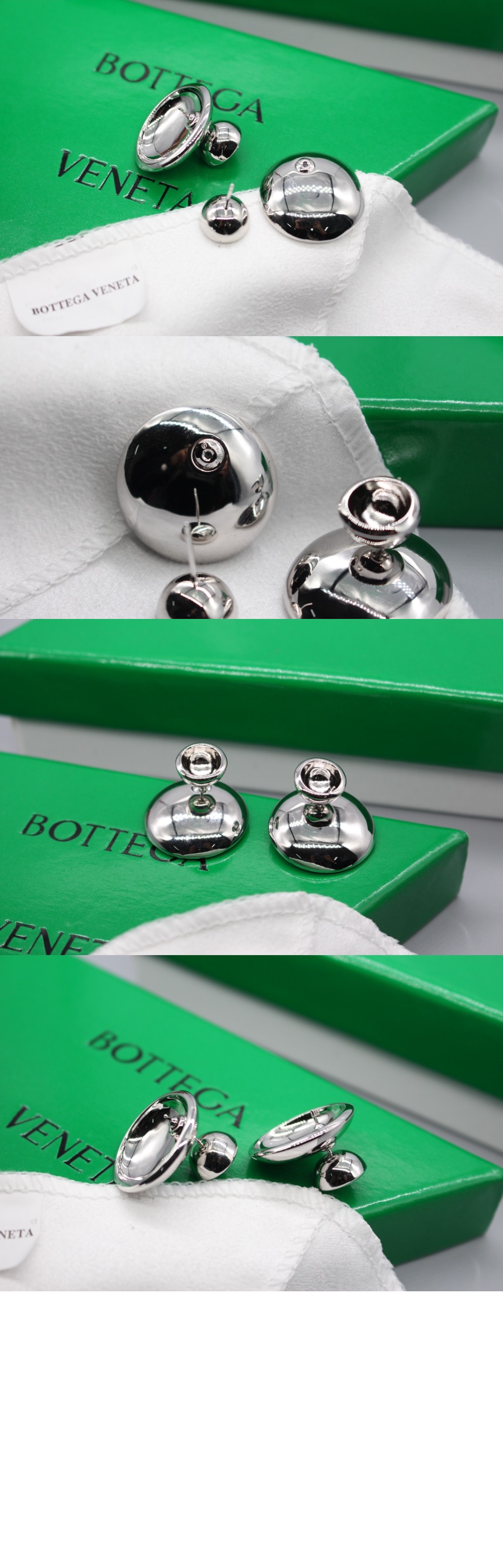 보테가베네타 콘케이브 이어링 778548