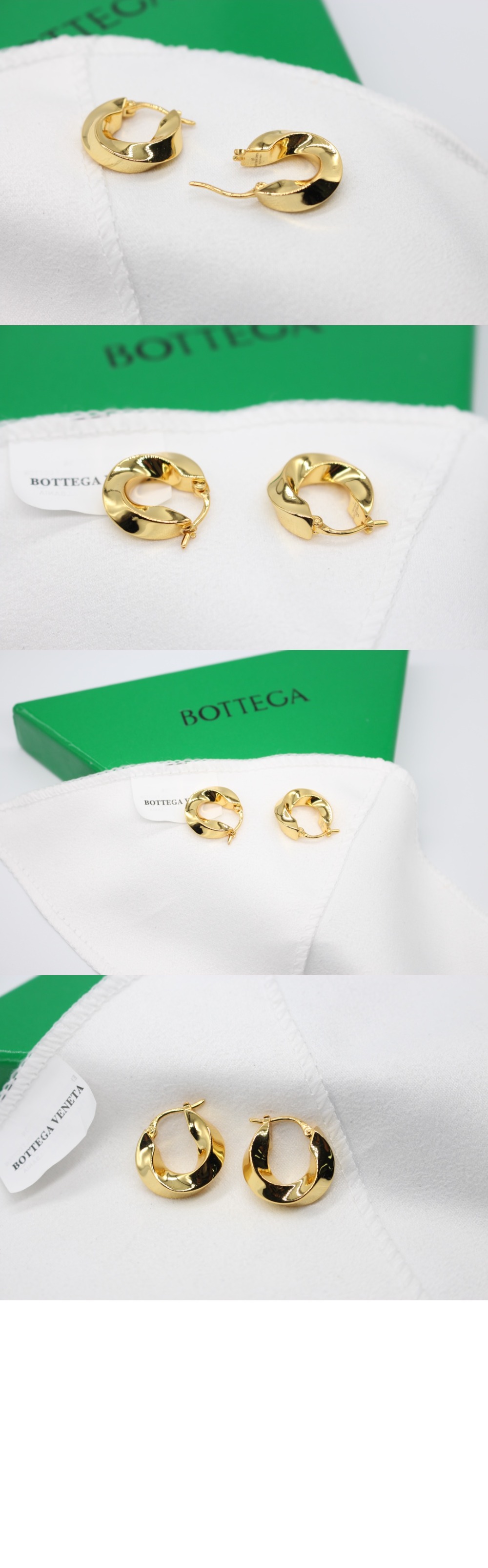 보테가베네타 Twist Hoop 이어링 775170