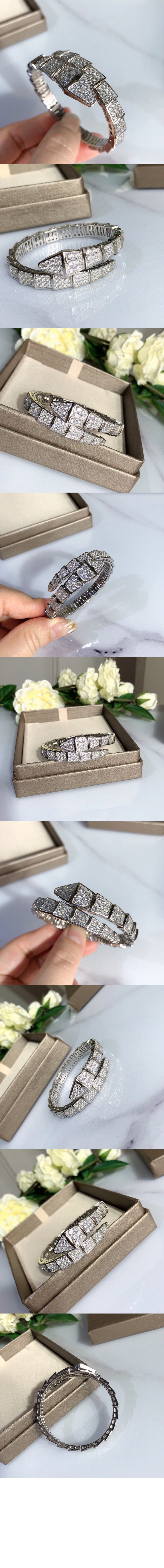 불가리 세르펜티 바이퍼 팔찌 345201