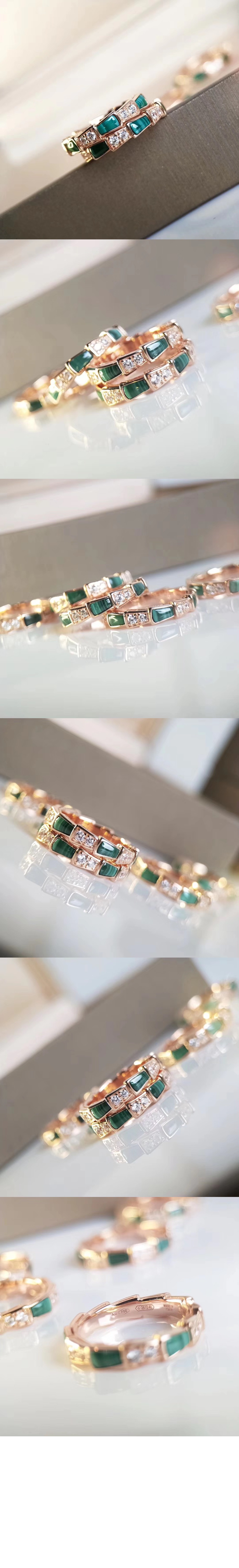 불가리 세르펜티 바이퍼 링 858203