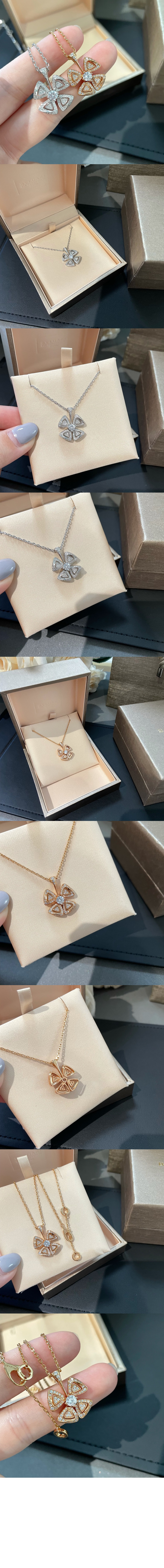 불가리 피오레버 네크리스 354496