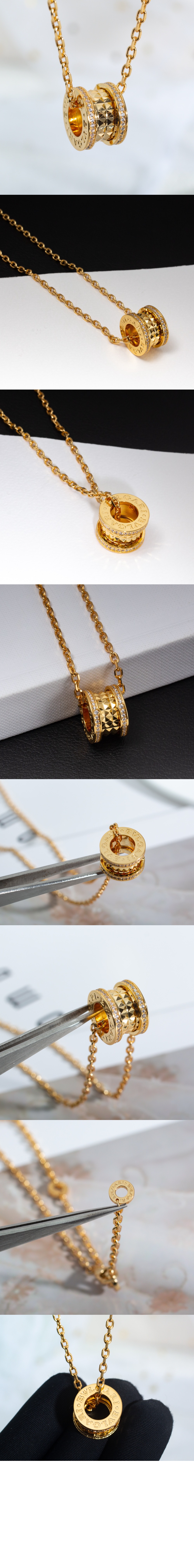 불가리 비제로원 네크리스 357885