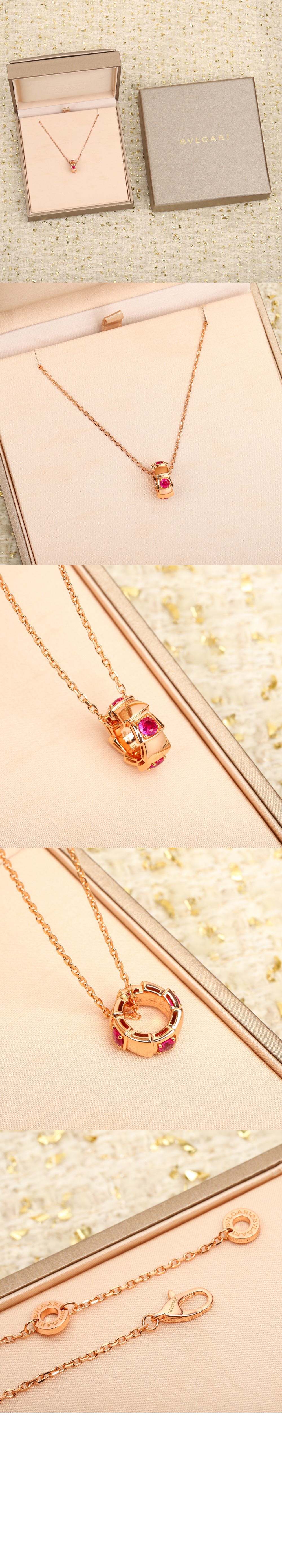 불가리 세르펜티 바이퍼 네크리스 360659