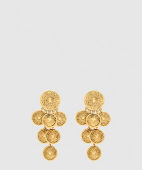 생로랑 메탈 참 이어링 820145