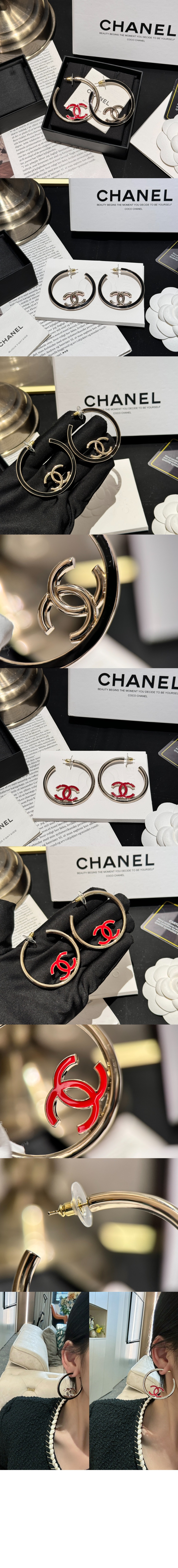 샤넬 귀걸이 ABC908