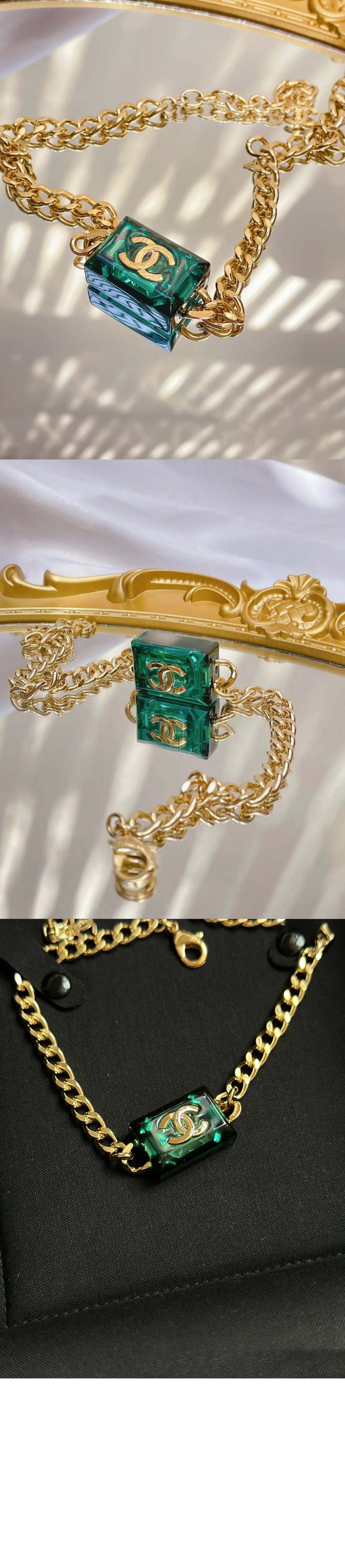 샤넬 패션목걸이 ABA454