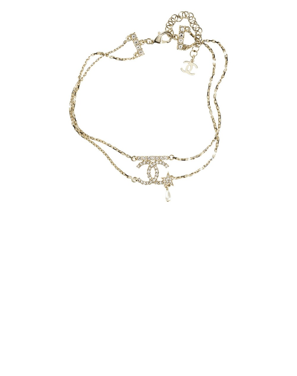 샤넬 초커 목걸이 AB8050