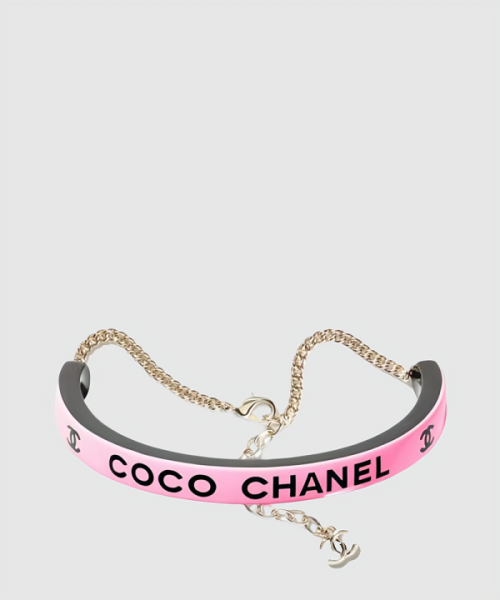 샤넬 레진 초커 AB8493