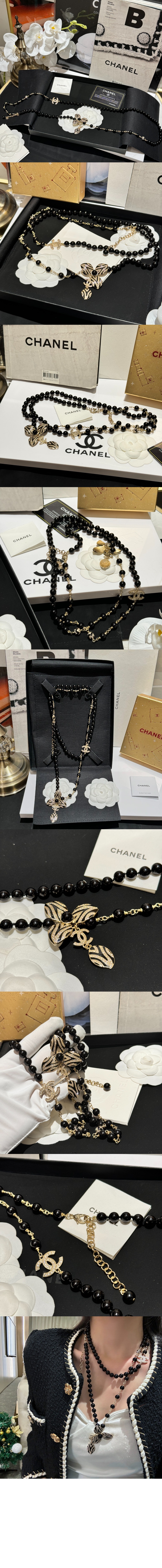 샤넬 롱 네크리스 ABC113