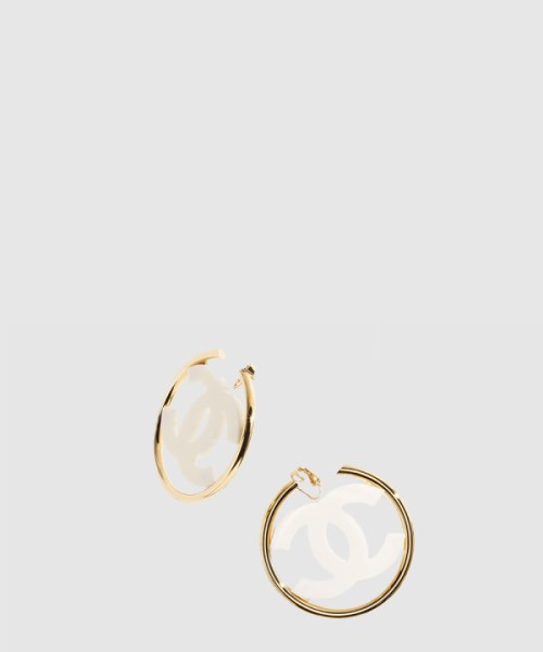 샤넬 클립온후프 귀걸이 ABD157