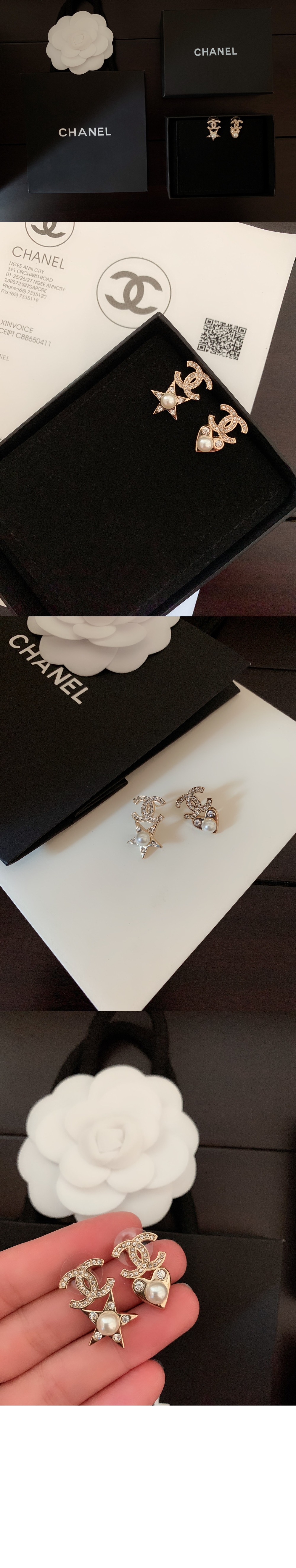샤넬 귀걸이 AB2364