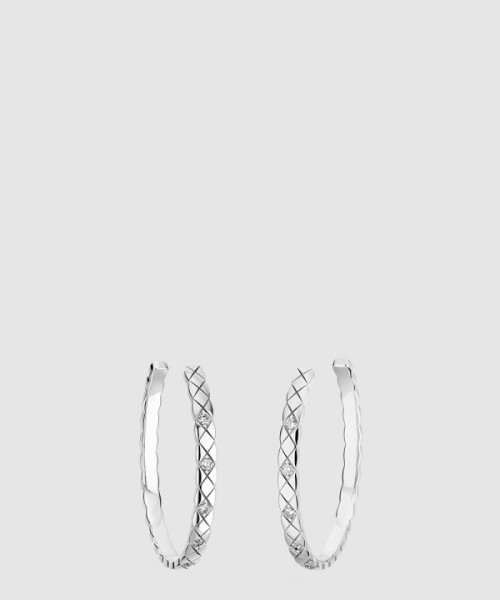 샤넬 COCO CRUSH 후프 귀걸이 J12094