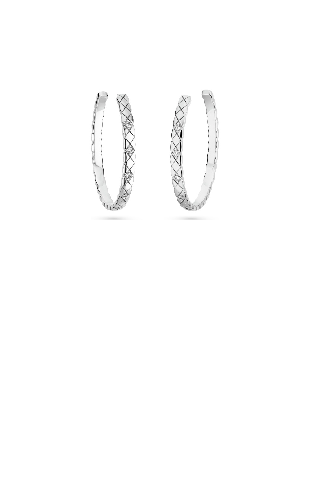 샤넬 COCO CRUSH 후프 귀걸이 J12094