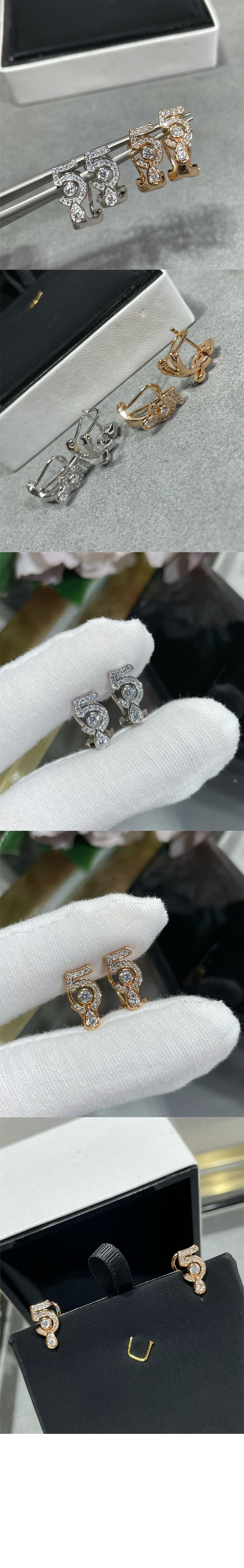 샤넬 ETERNAL N°5 싱글 귀걸이 J12200