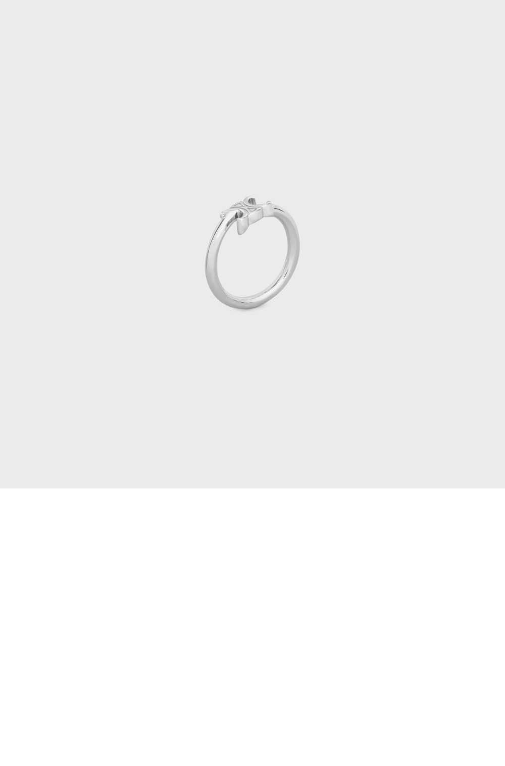 셀린느 트리옹프 애시메트릭 반지 460PP6