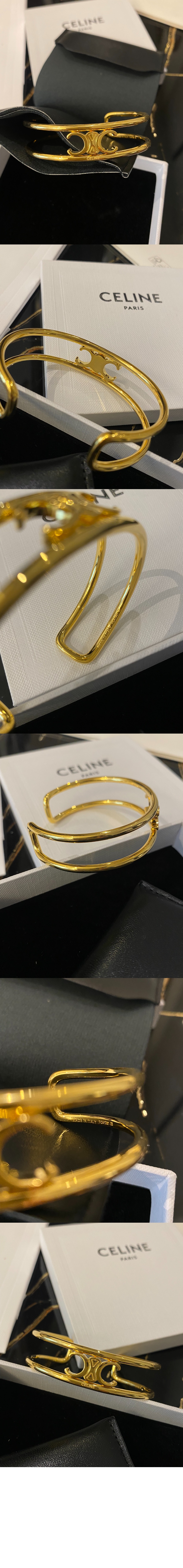 셀린느 트리오페 커프 팔찌 46S566