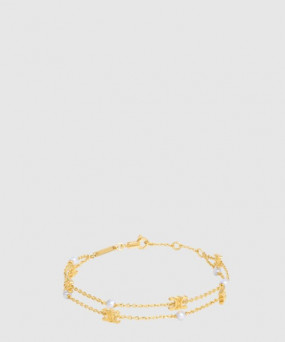 셀린느 트리옹프 펄 더블 팔찌 460PL6