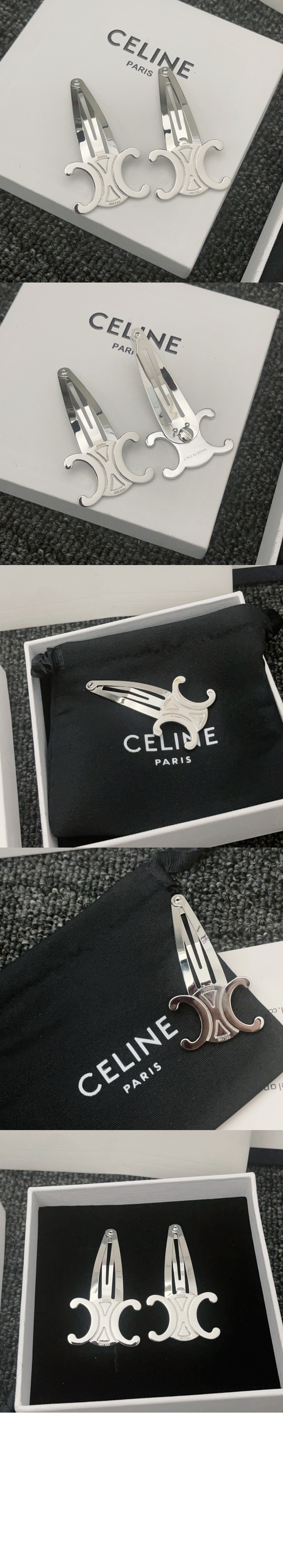 셀린느 트리오페 헤어핀 46Z656