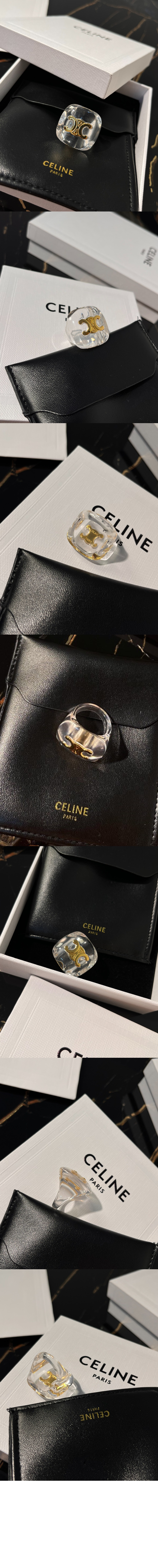 셀린느 플렉시글래스 반지 461CP6