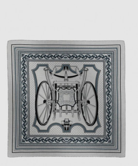 에르메스 Les Roues de Phaeton Bandana 숄140