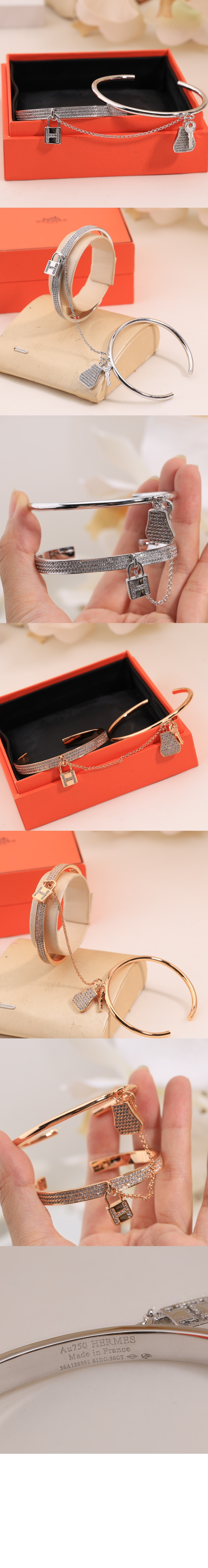 에르메스 Kelly Cadenas 팔찌