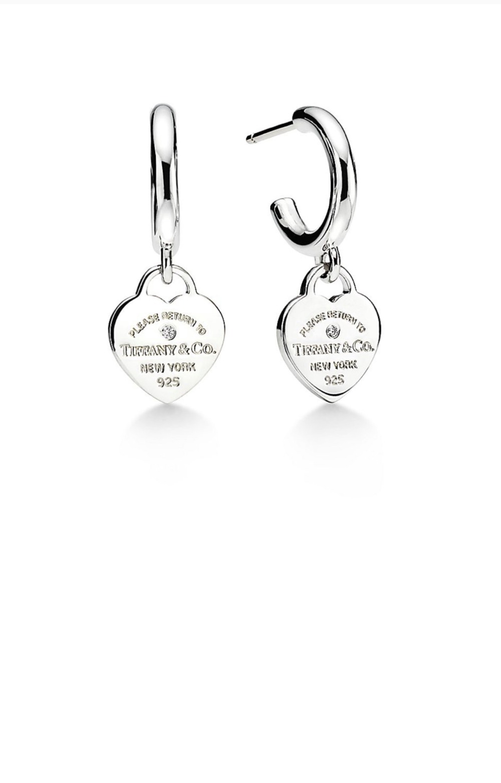 티파니앤코 후프 귀걸이