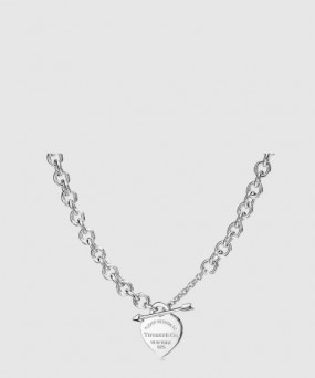 티파니앤코 러브스트럭 하트 태그 네크리스