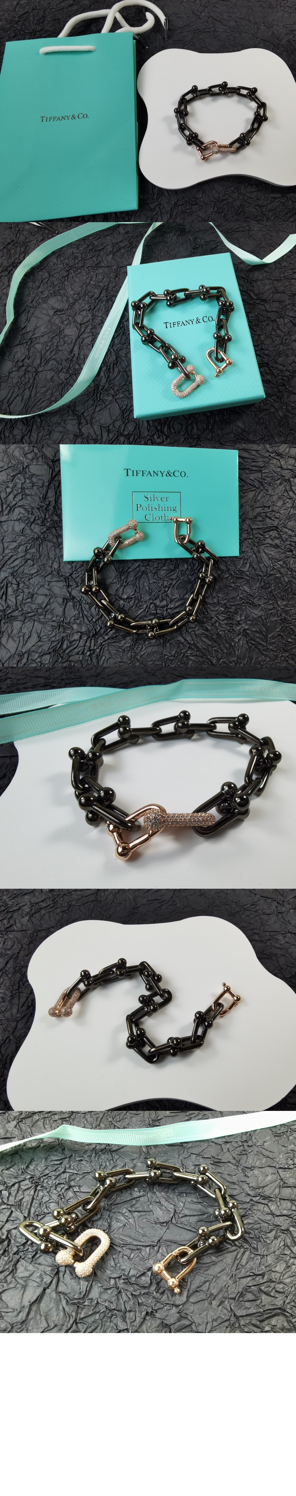 티파니앤코 라지 링크 브레이슬릿