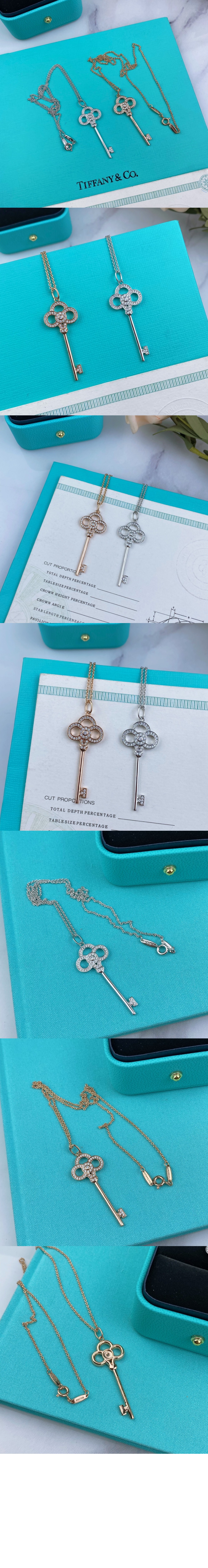 티파니앤코 크라운 키 목걸이