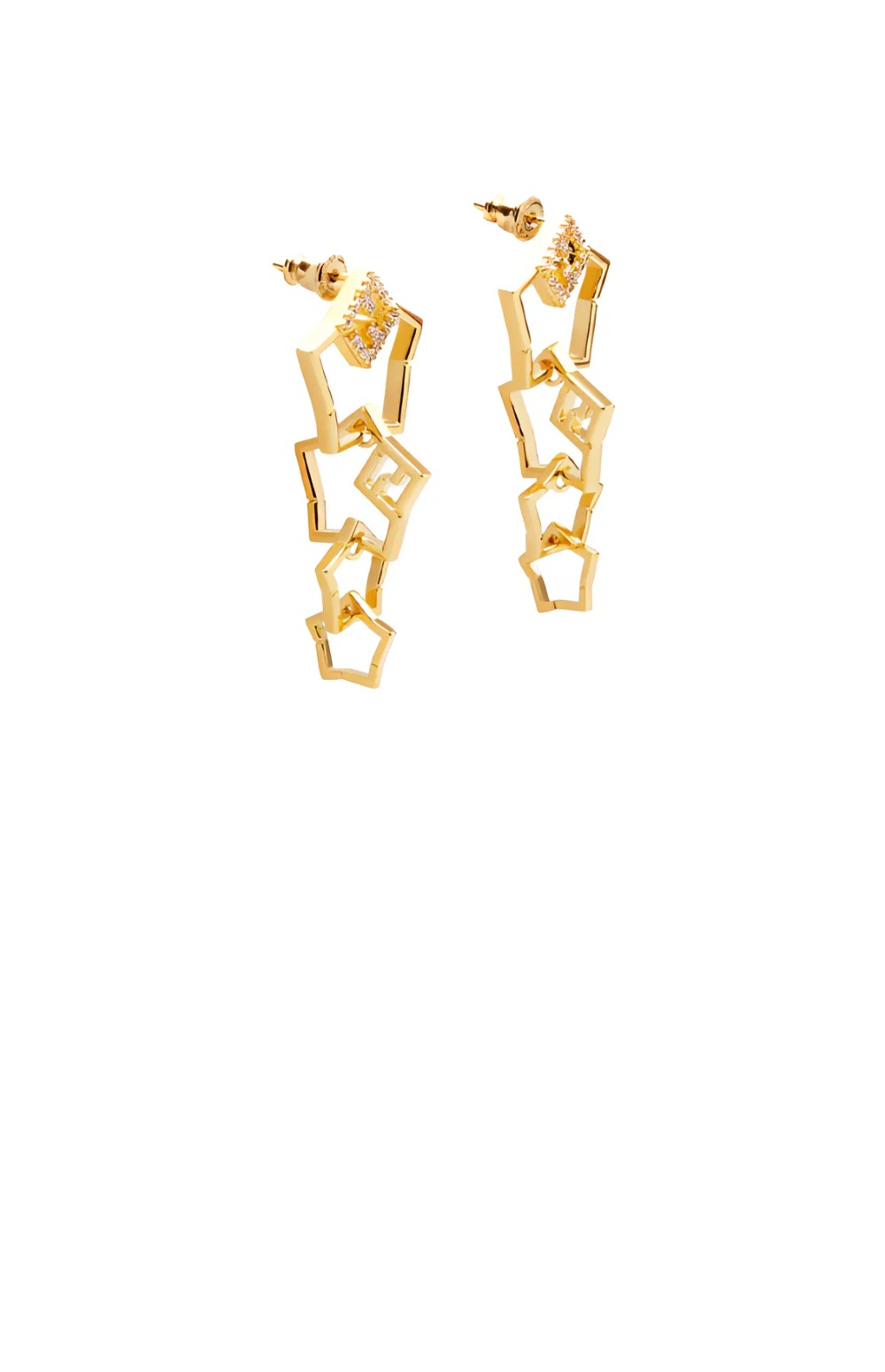 펜디 별모양 이어링 8AK360