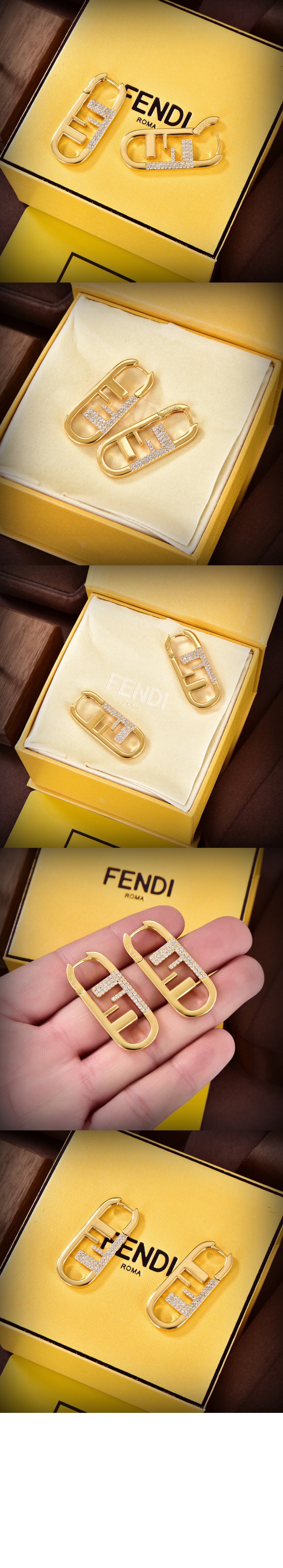 펜디 오'락 이어링 8AH449