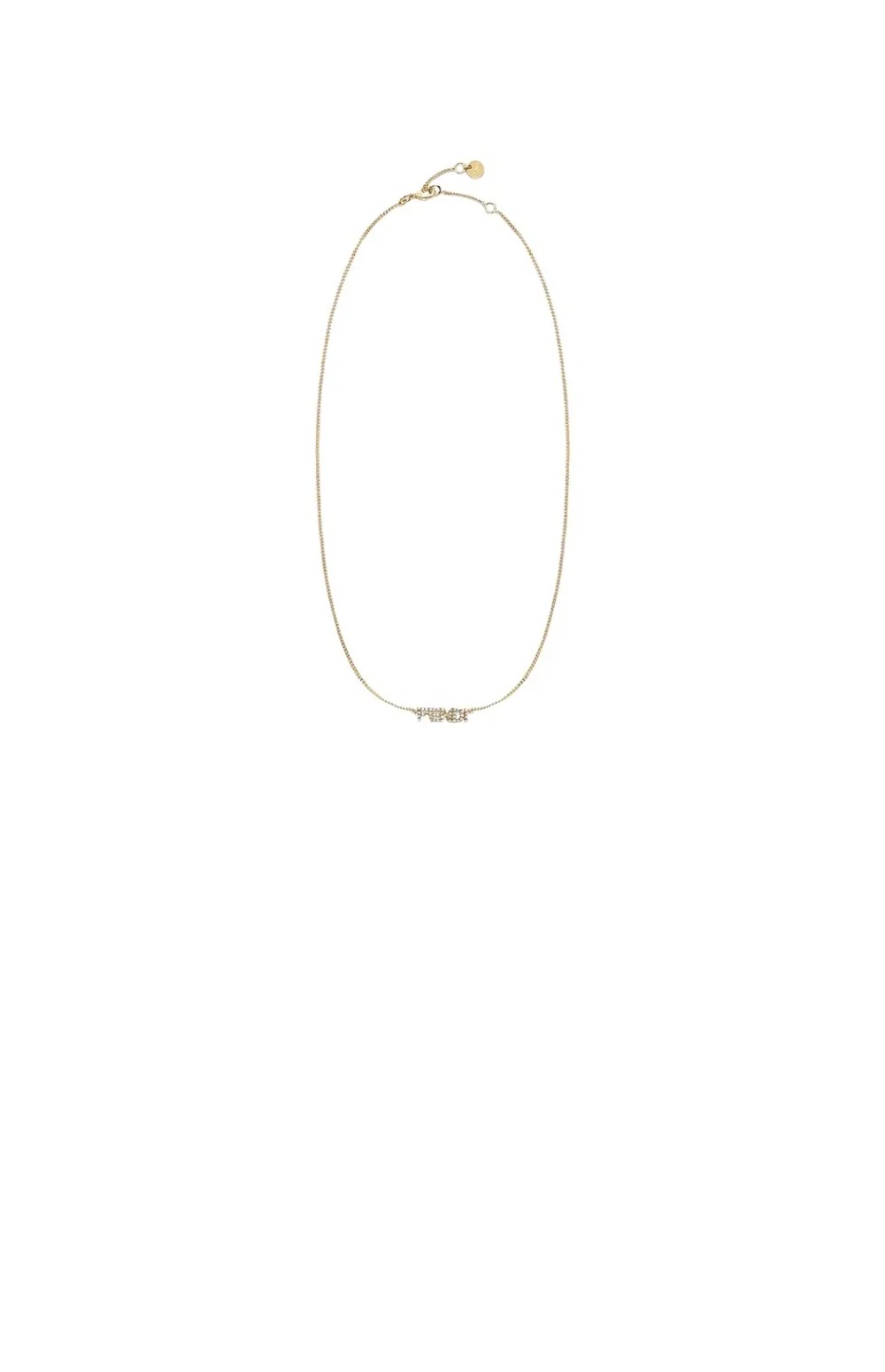 펜디 바게트 네크리스 8AH252