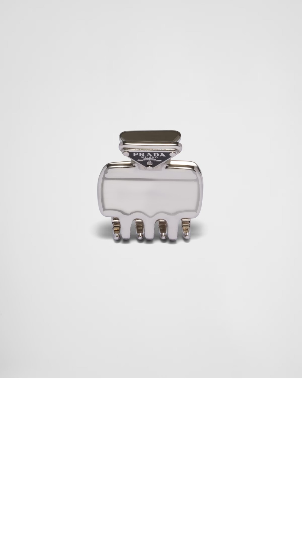 프라다 메탈 헤어 클립 1IF087