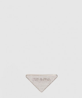 프라다 크리스털 로고 주얼리 귀걸이 1JO779