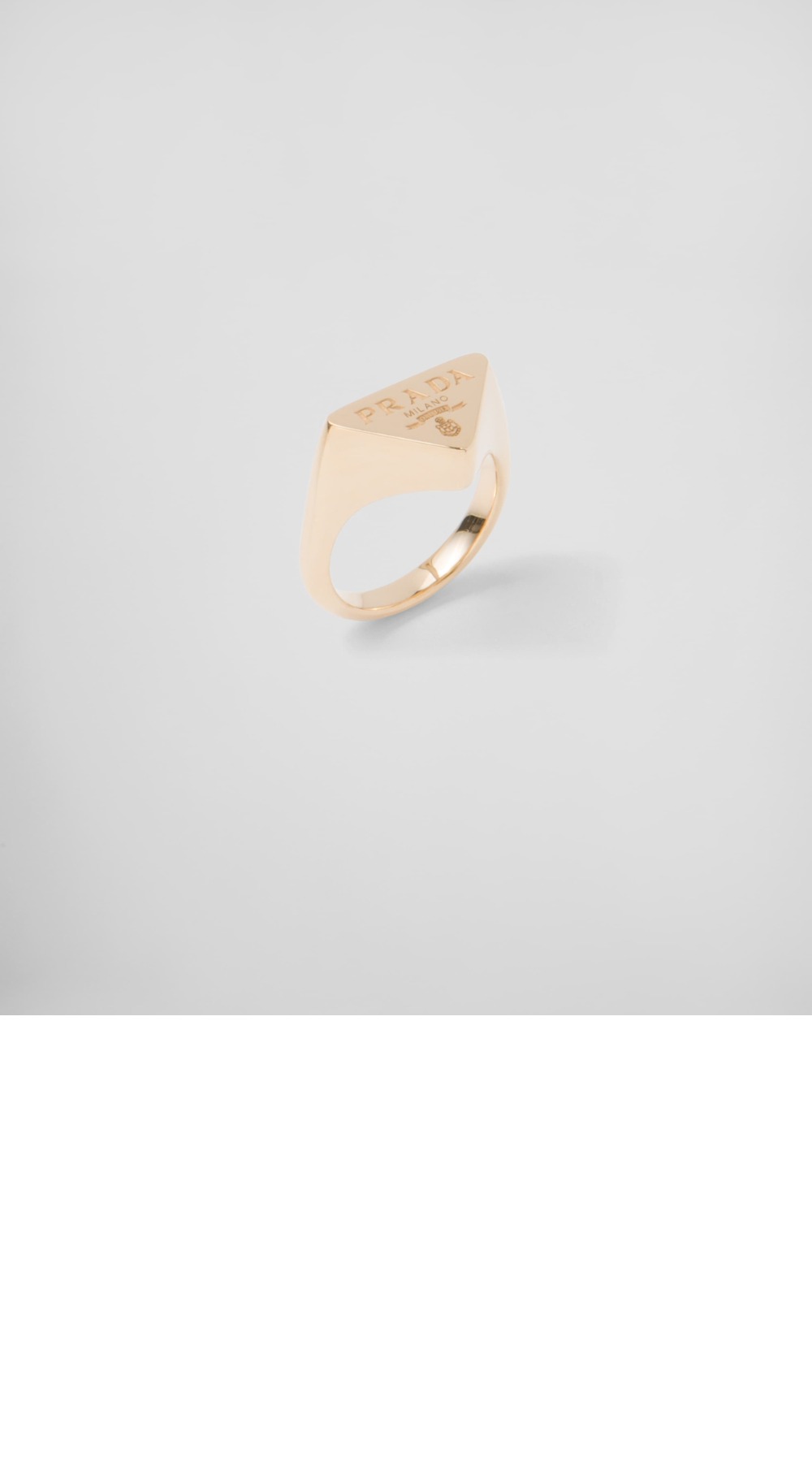 프라다 이터널 골드 시그넷 반지 1JA113