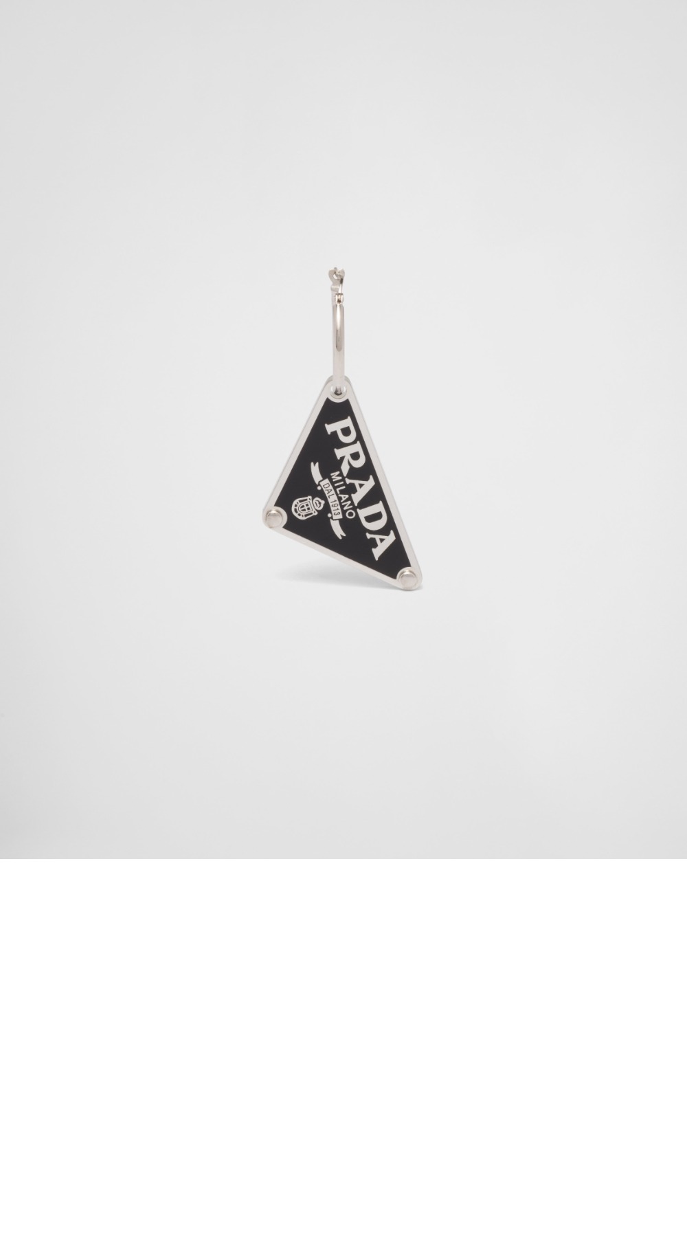 프라다 스말토 보석 펜던트 오른쪽 귀걸이 1JO719