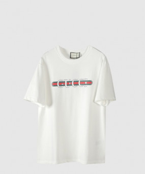 구찌 로고 프린트 반팔