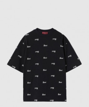 구찌 로고 프린트 반팔