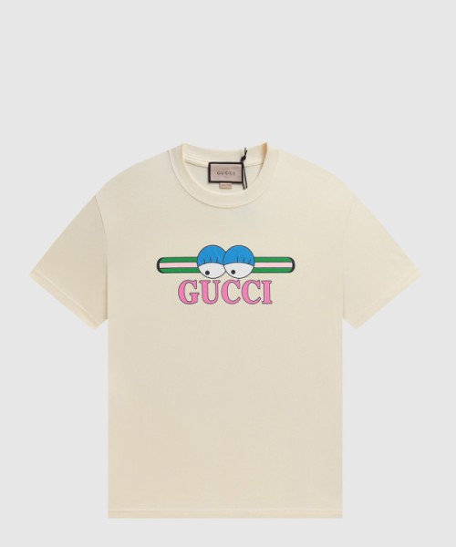 구찌 로고 프린트 반팔